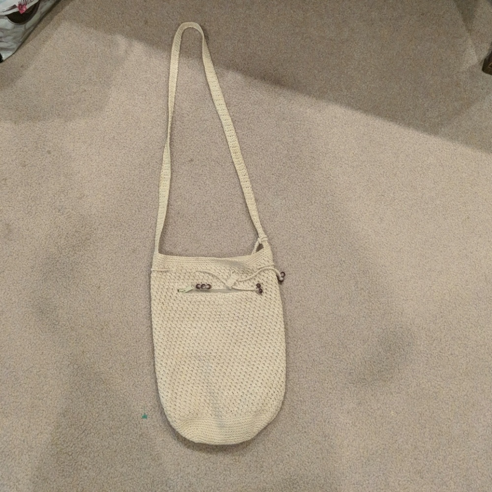 Crocheted Body Purse with ombre beading